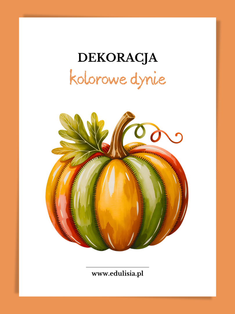dzień dyni dekoracje do druku
