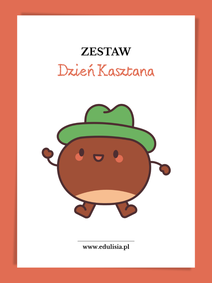 Dzień Kasztana - zestaw materiały dydaktyczne dla dzieci