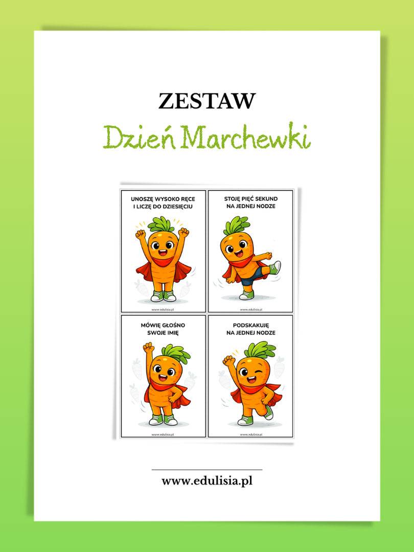 międzynarodowy dzień marchewki zestaw pomoce dydaktyczne