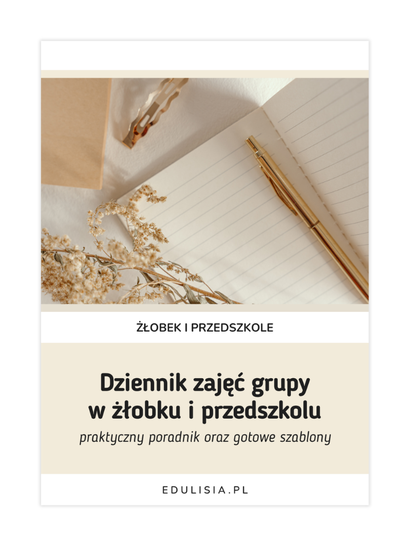 Dziennik zajęć grupy – gotowy wzór i szablony do druku