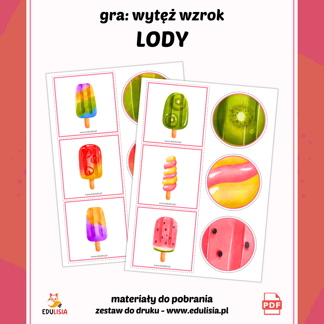wytęż wzrok gra na spostrzestrzegawczość dla dzieci zabawa na lato