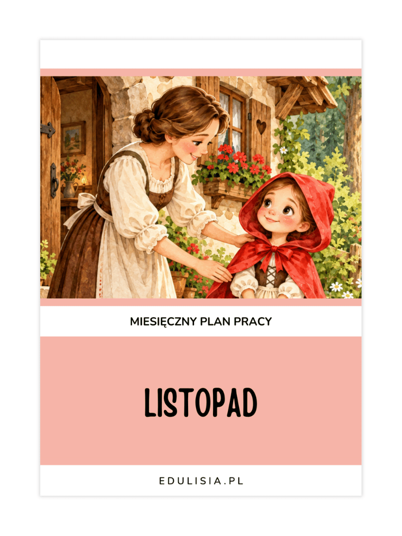 Miesięczny plan pracy na listopad – propozycje zabaw i pomoce dydaktyczne do żłobka i przedszkola