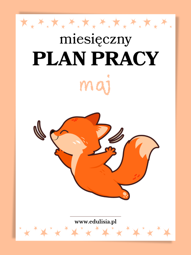 miesięczny plan pracy maj przedszkole