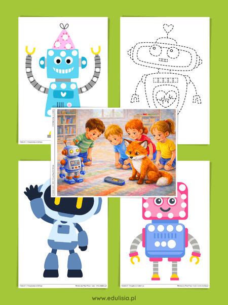 w krainie robotów scenariusz zajęć 