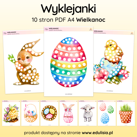 Wielkanoc - Wyklejanki