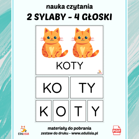 nauka czytania dla dzieci dla 6-latka głoska k t ćwiczenia do nauki czytania do druku
