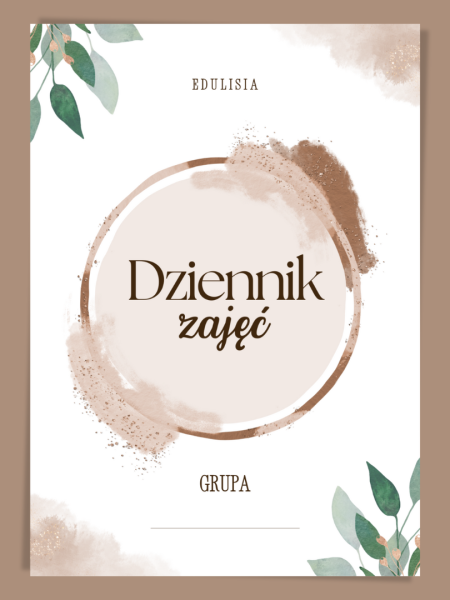 DZIENNIK zajęć grupy - żłobek i przedszkole