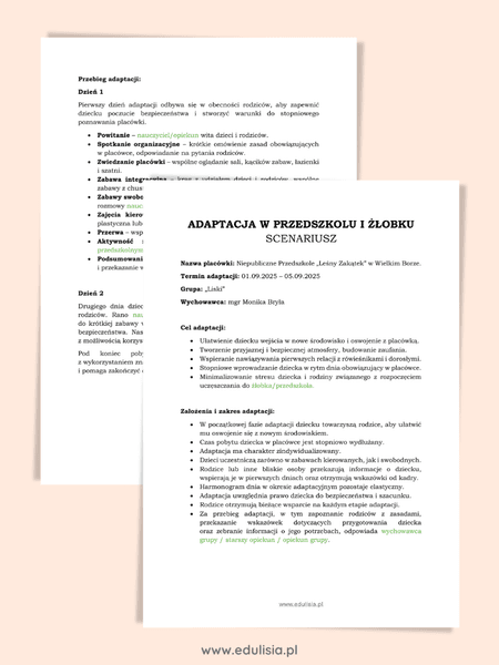 Adaptacja - scenariusz