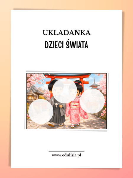 Dzieci świata - układanka