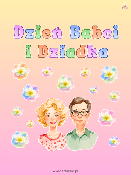 Dzień Babci i Dziadka - dekoracja