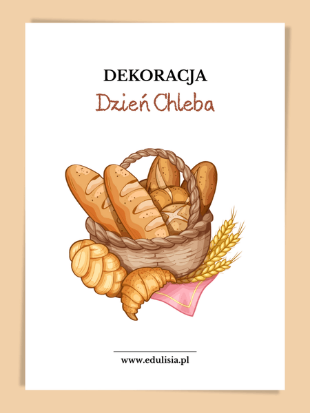 Światowy Dzień Chleba - dekoracja