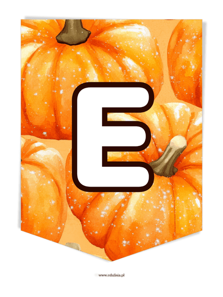 dzień dyni dekoracja napis do pobrania