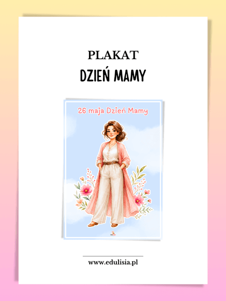 Dzień Mamy - plakat