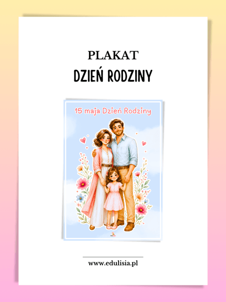Dzień Rodziny - plakat