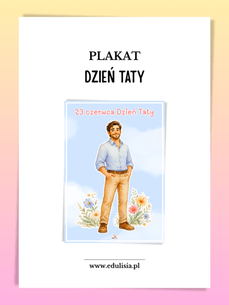Dzień Taty - plakat