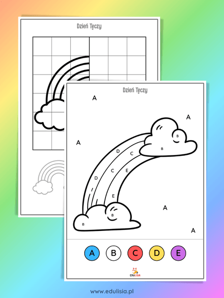 dzień tęczy karty pracy rewalidacja