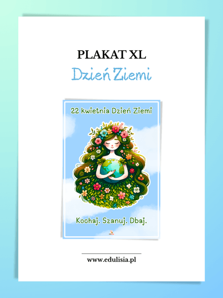 Dzień Ziemi - plakat XL
