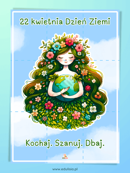 Dzień Ziemi - plakat XL