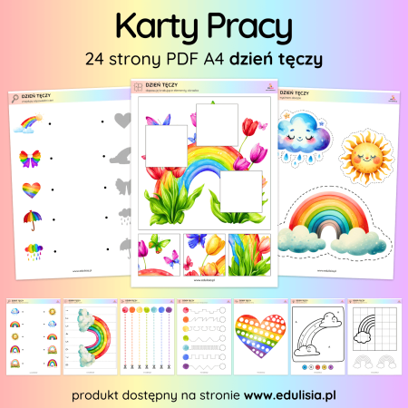 Dzień Tęczy - Karty Pracy