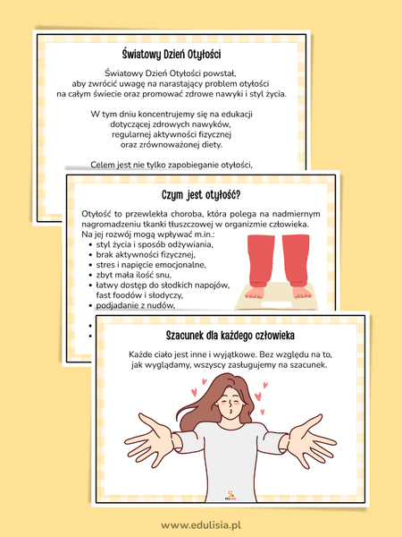 światowy dzień walki z otyłością gazetka szkolna pdf do druku