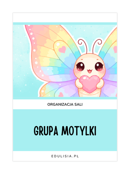 grupa motylki - zestaw na start przedszkole