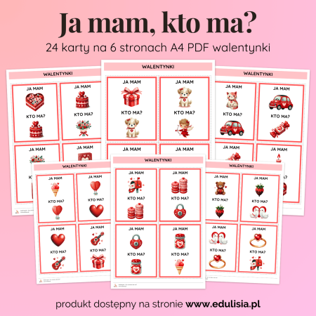 Walentynki - Gra: Ja Mam! Kto Ma?