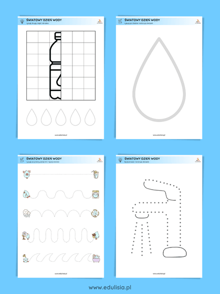 światowy dzień wody karty pracy do druku