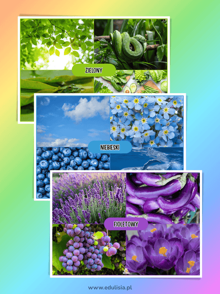 pomoce dydaktyczne PDF do nauki kolorów