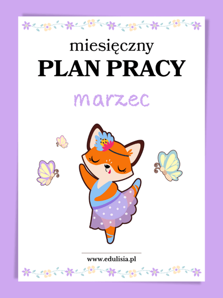Miesięczny Plan Pracy - MARZEC