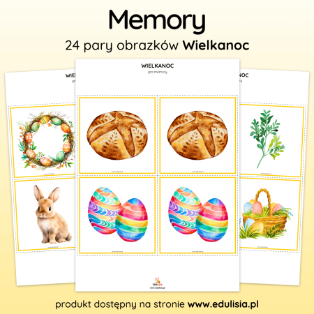 Wielkanoc - Gra: Memory