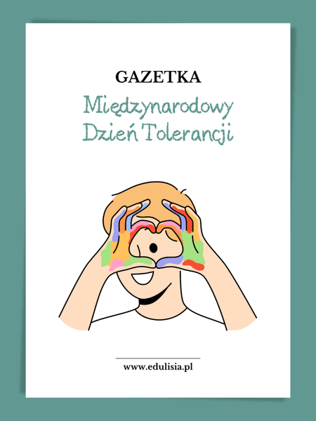 Międzynarodowy Dzień Tolerancji - gazetka