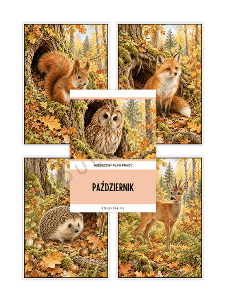 scenariusze zajęć na październik – jesienne zwierzęta