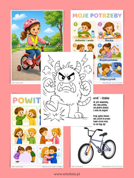 potrzeby dzieci, powitanki w grupie pomoce dydaktyczne pdf do druku