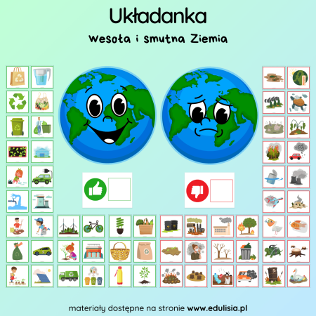 Wesoła i Smutna Ziemia - Układanka