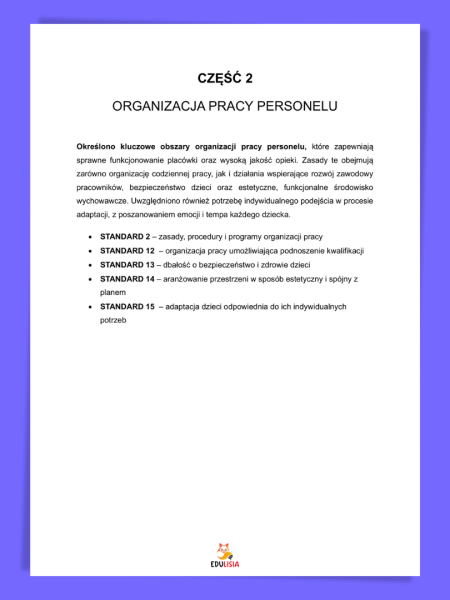 Wzory dokumentów do organizacji pracy personelu w żłobku – zgodne ze standardami od 2026 roku