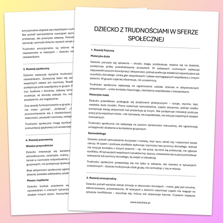 Opinia Opis o Dziecku w Przedszkolu Wzór do edycji