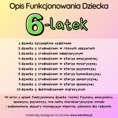 Opis dziecka w przedszkolu opinia pdf wzór word