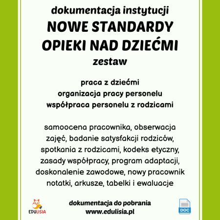 nowe standardy 2026 wzory dokumentów do pobrania pdf word doc