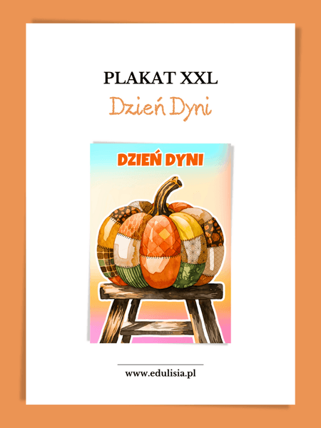 Dzień Dyni - plakat XXL