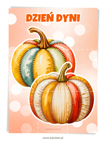 dzień dyni plakat dekoracja do pobrania