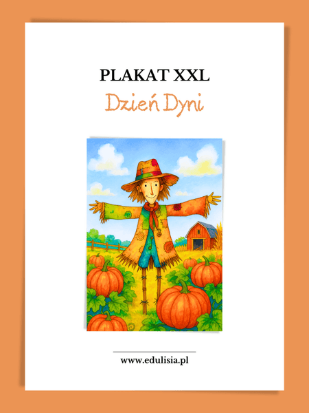 Dzień Dyni - farma - plakat XXL