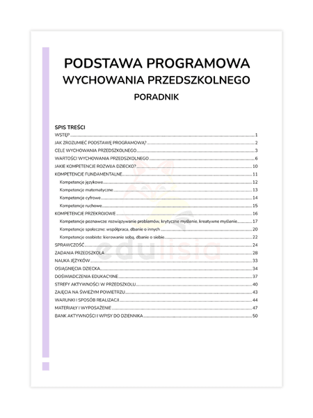 Poradnik do nowej podstawy programowej wychowania przedszkolnego pdf