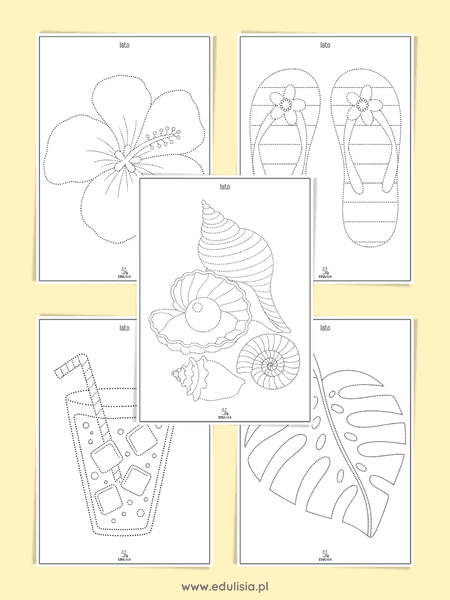letnia grafomotoryka pdf do druku 