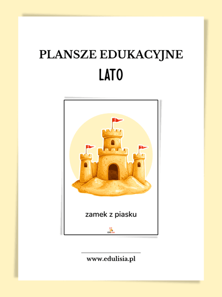 Lato - plansze edukacyjne