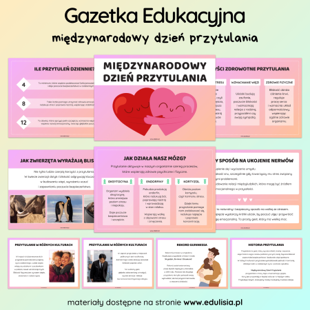 Międzynarodowy Dzień Przytulania - Gazetka Szkolna