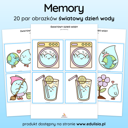 Światowy Dzień Wody - Gra: Memory
