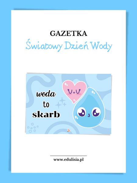 Światowy Dzień Wody - gazetka