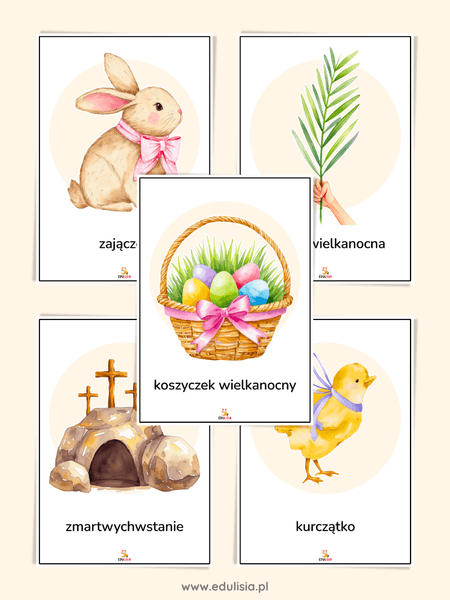 Święta wielkanocne - plansze edukacyjne
