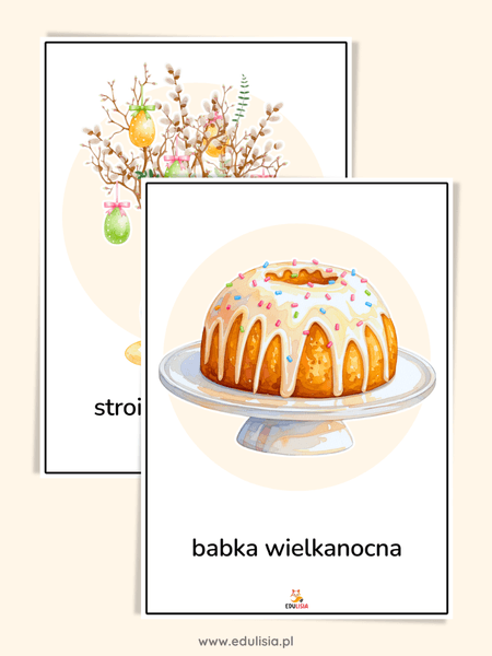 wielkanoc plansze demonstracyjne do druku