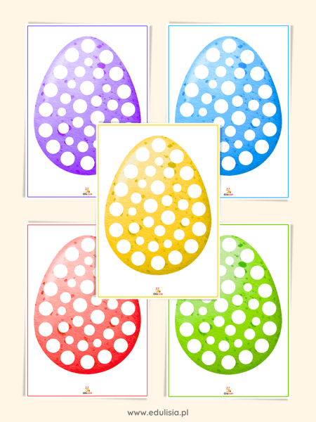 pisanki jajka wyklejanki do druku